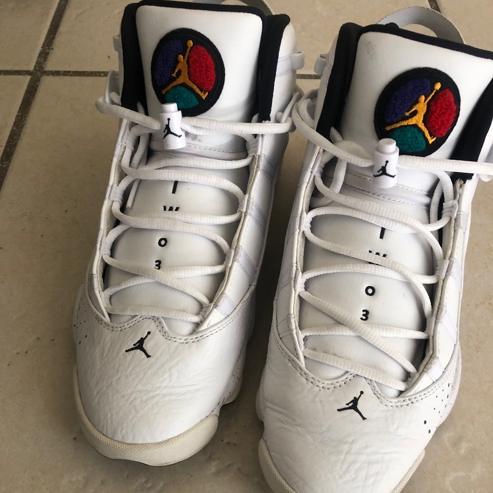 Jordan’s 6 ring White 10 men’s